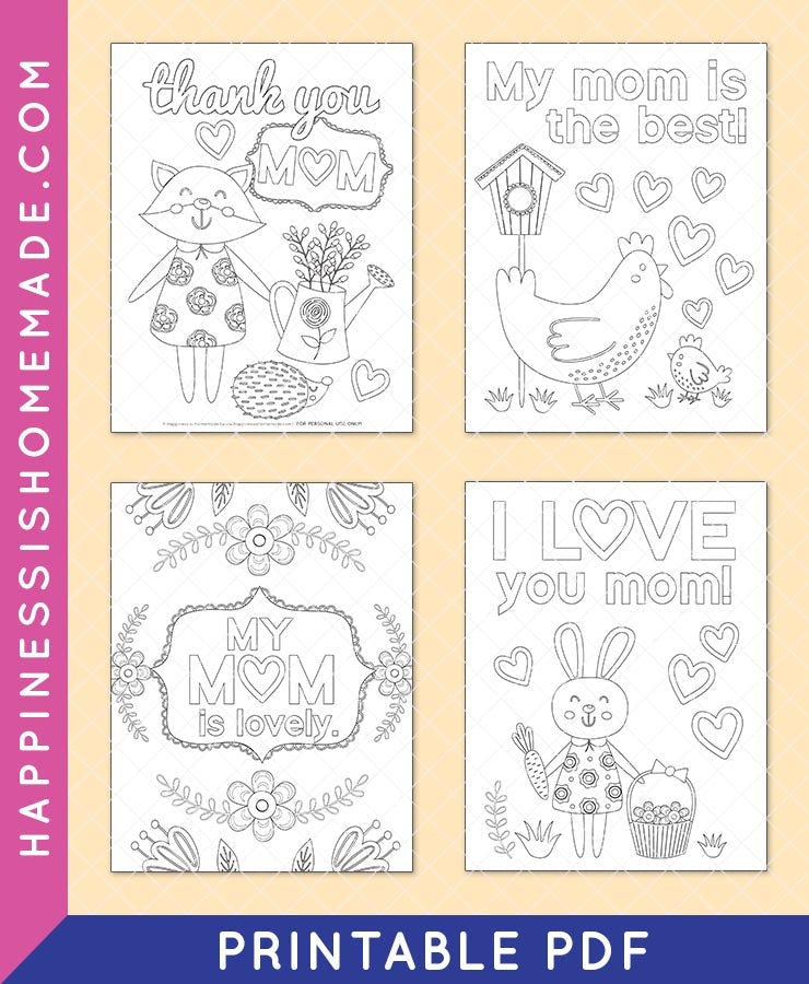 Mother's Day Coloring Pages – Happiness is Homemade mother-s-day-coloring-pages-happiness-is-homemade