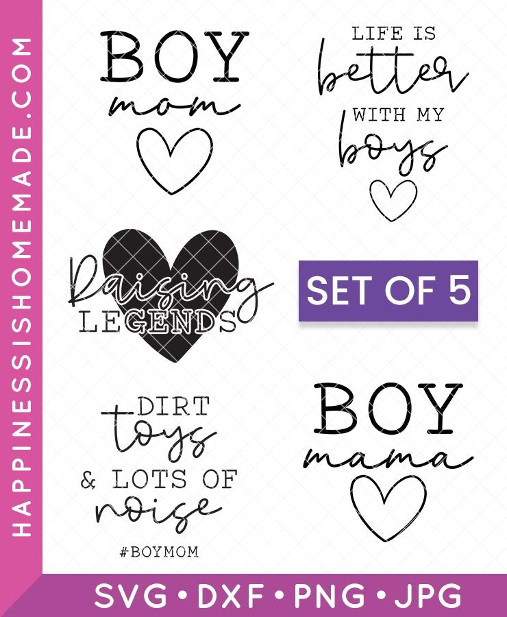 Boymom Svg, Mom Svg, Mom Life Svg, Boy Mom Svg, Mom to Boys Svg