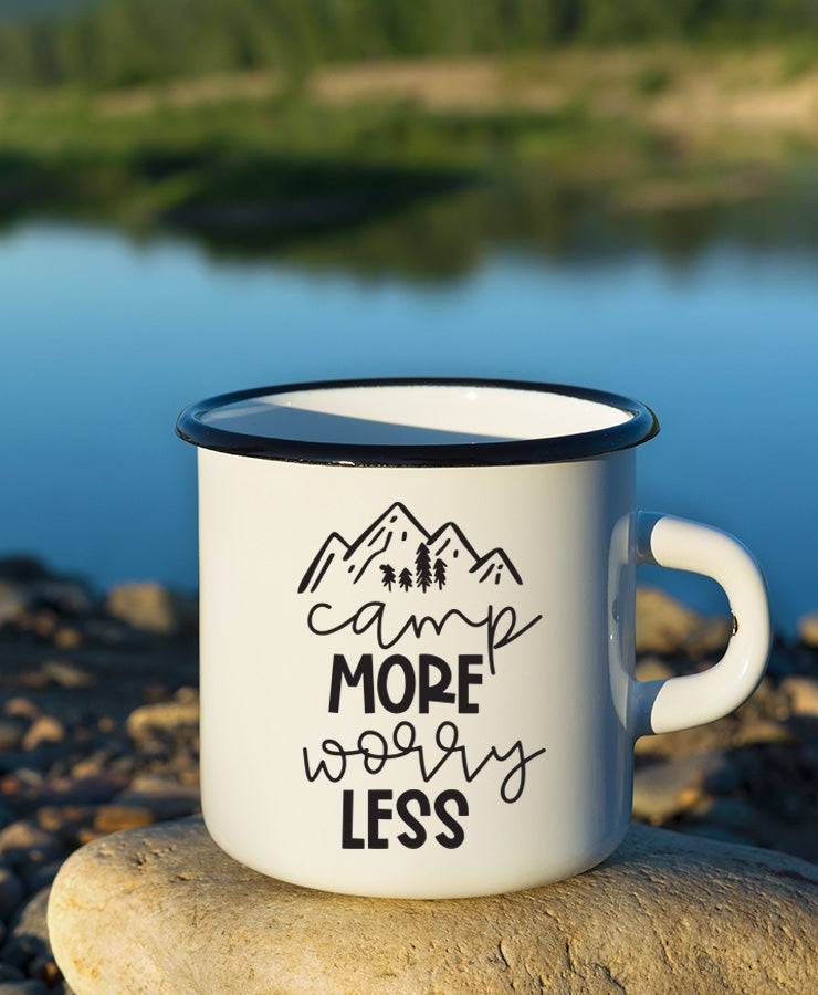 Camp More Worry Less SVG