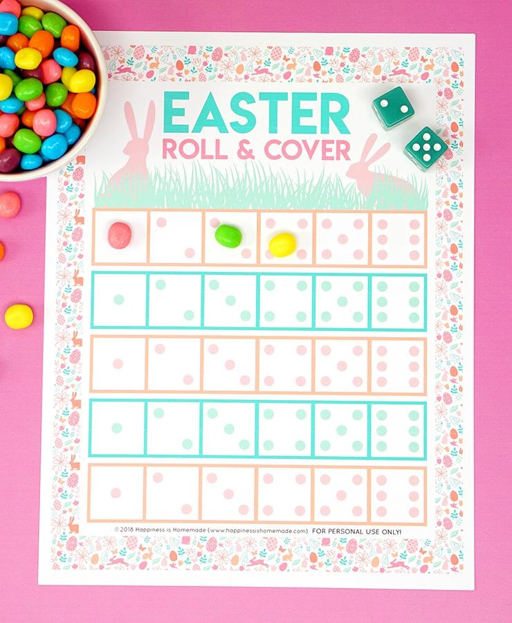 Easter Roll & Cover Game Games