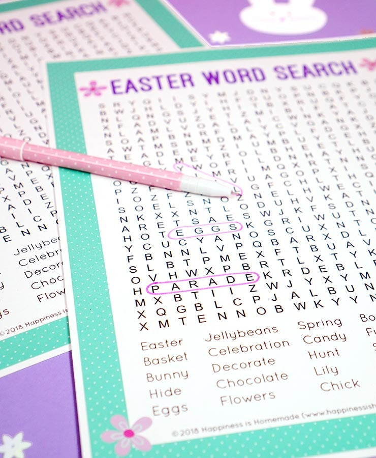 Easter Word Search