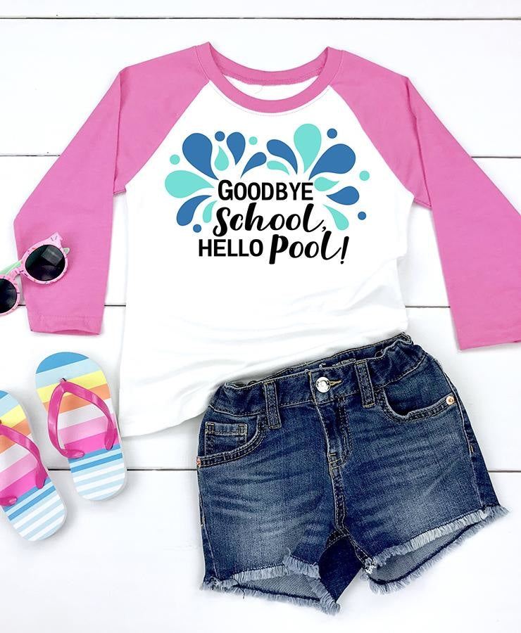 Goodbye School Hello Pool! SVG SVG File