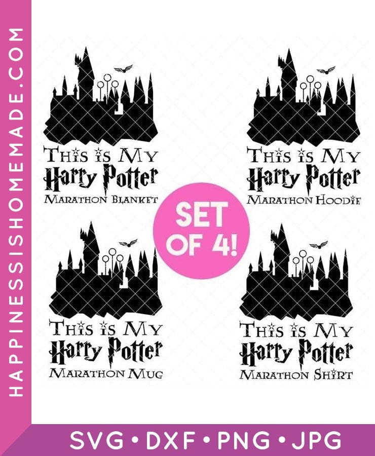 Harry Potter Mega Bundle Svg, Harry Potter Svg, Hogwart Svg