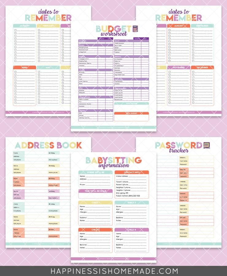 Household Organization Bundle