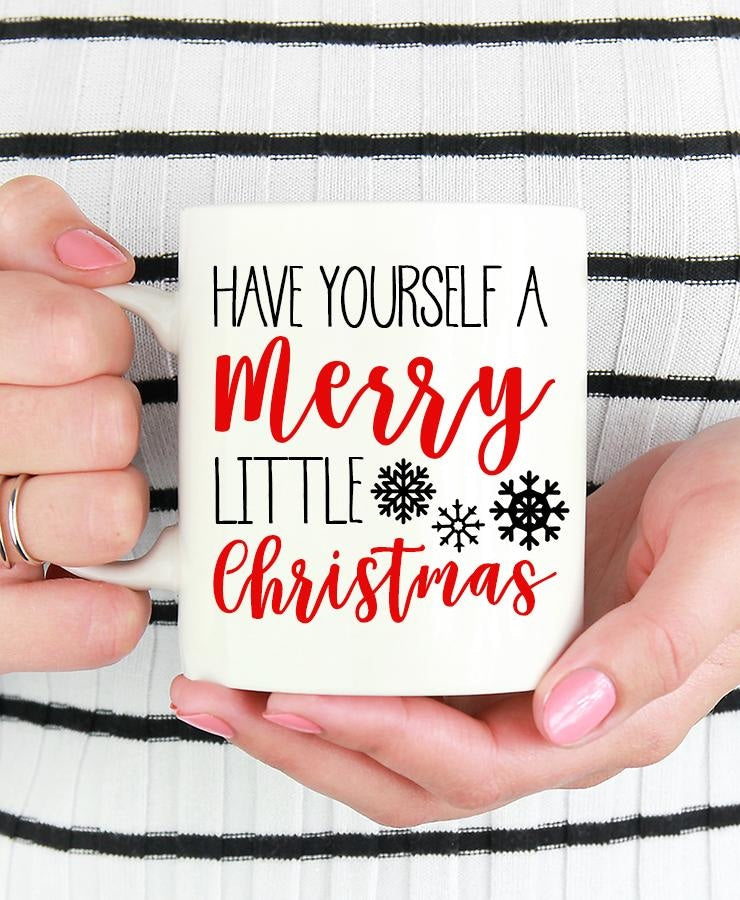 Merry Little Christmas Svg Svg File