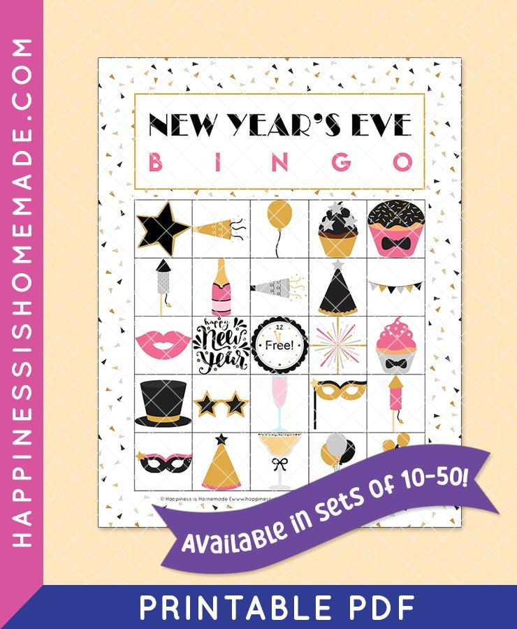 new-year-s-eve-bingo-happiness-is-homemade for Free Printable New Years Eve Bingo Cards New Year's Eve Bingo – Happiness is Homemade for Free Printable New Years Eve Bingo Cards