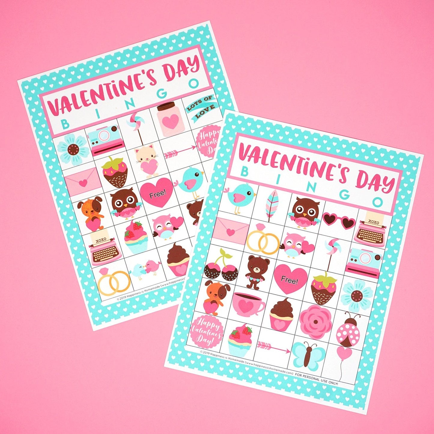 Valentines Day Bingo Printable