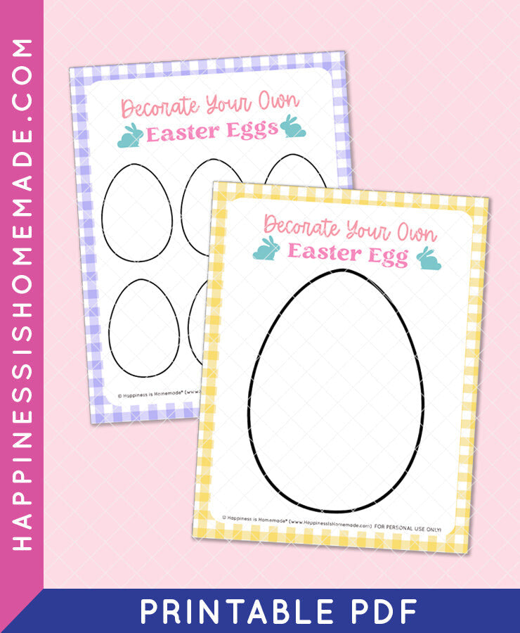 Decorate Your Own Easter Egg