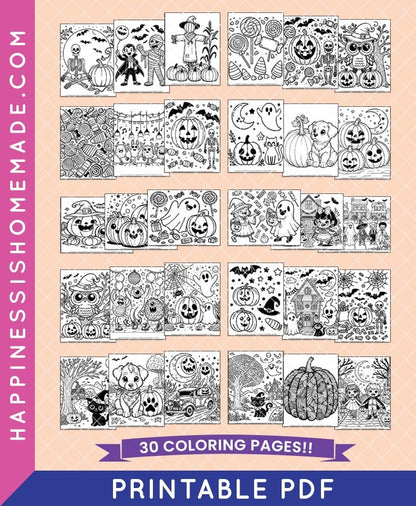 Halloween Coloring Pages Collection