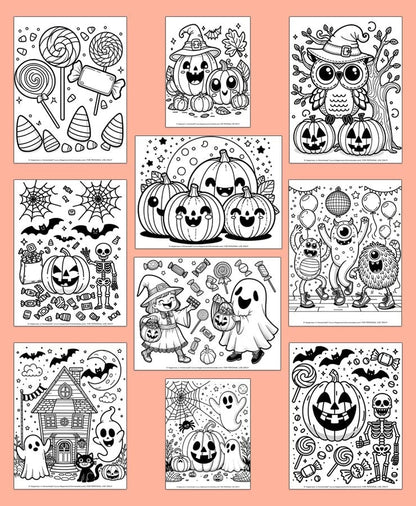 Halloween Coloring Pages Collection