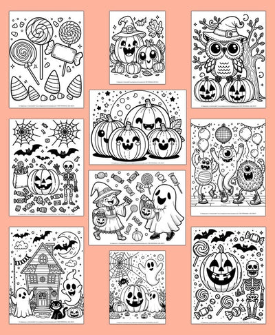 Halloween Coloring Pages Collection