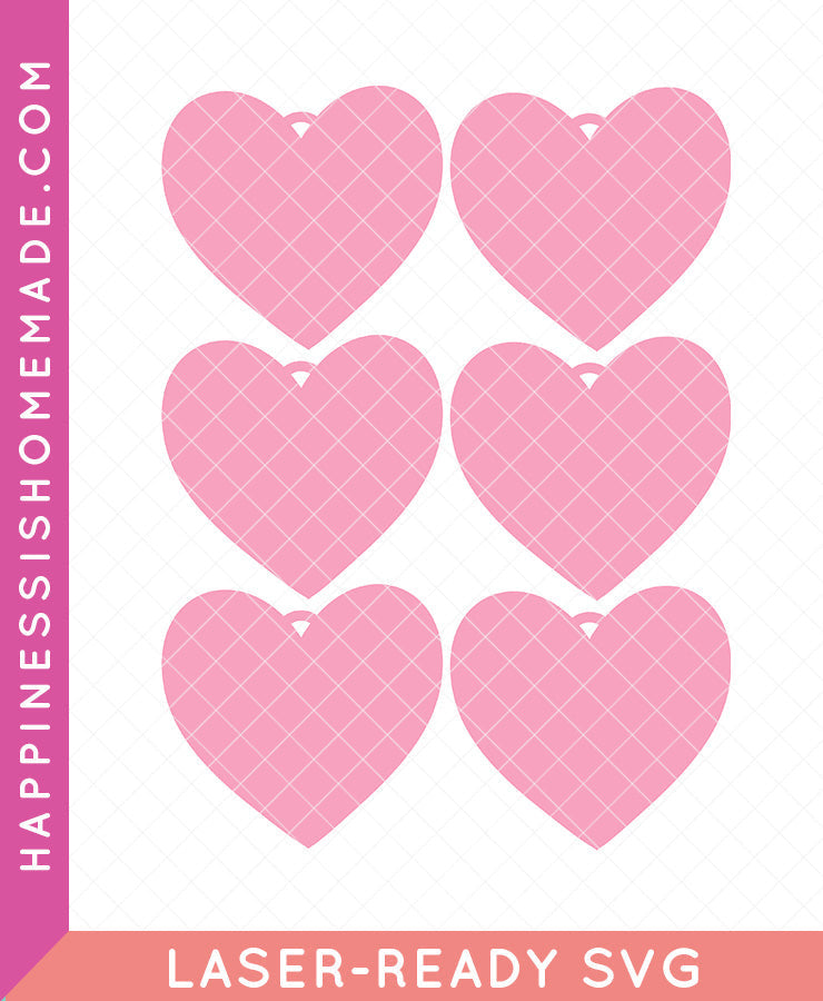 Heart Cookie Ornament SVG