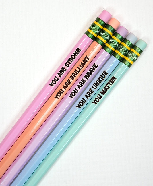 Pencil Set - Affirmations