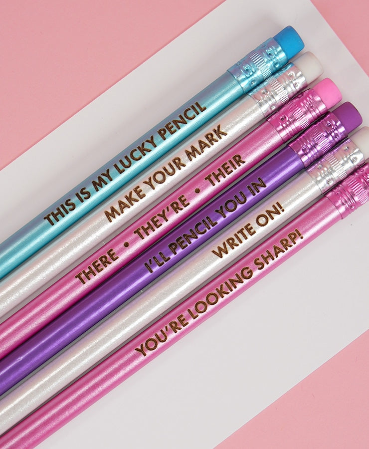 Pencil Set - Pencil Puns 2