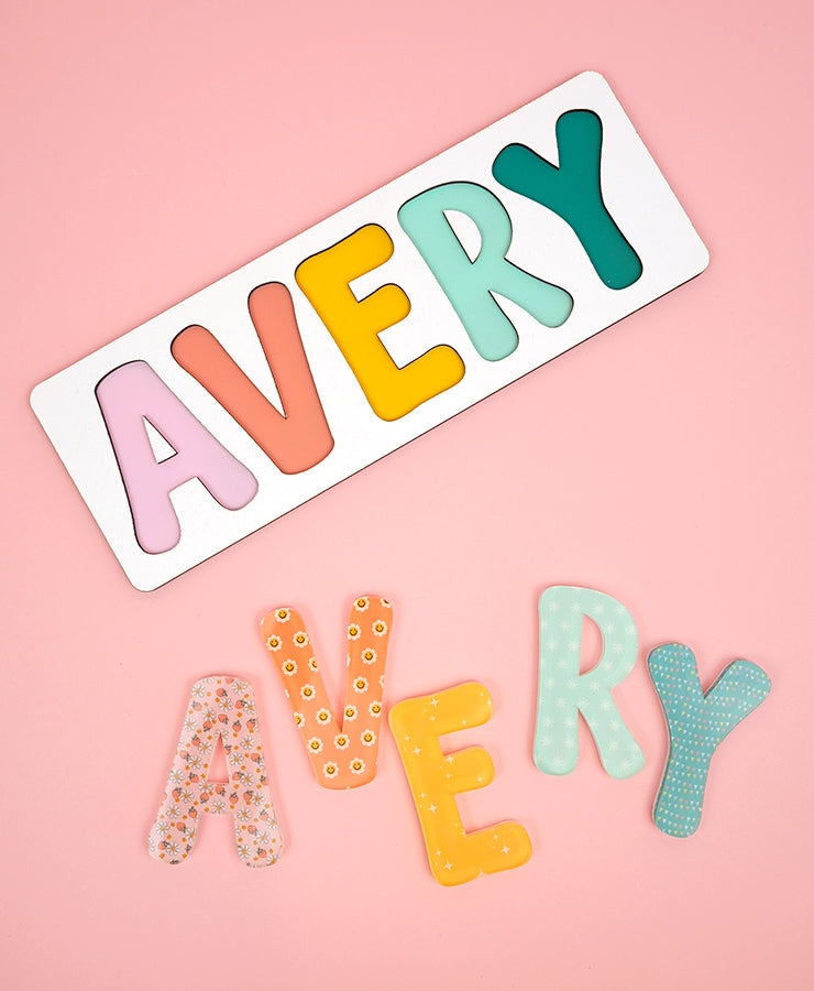 Personalized Name Puzzle: AVERY