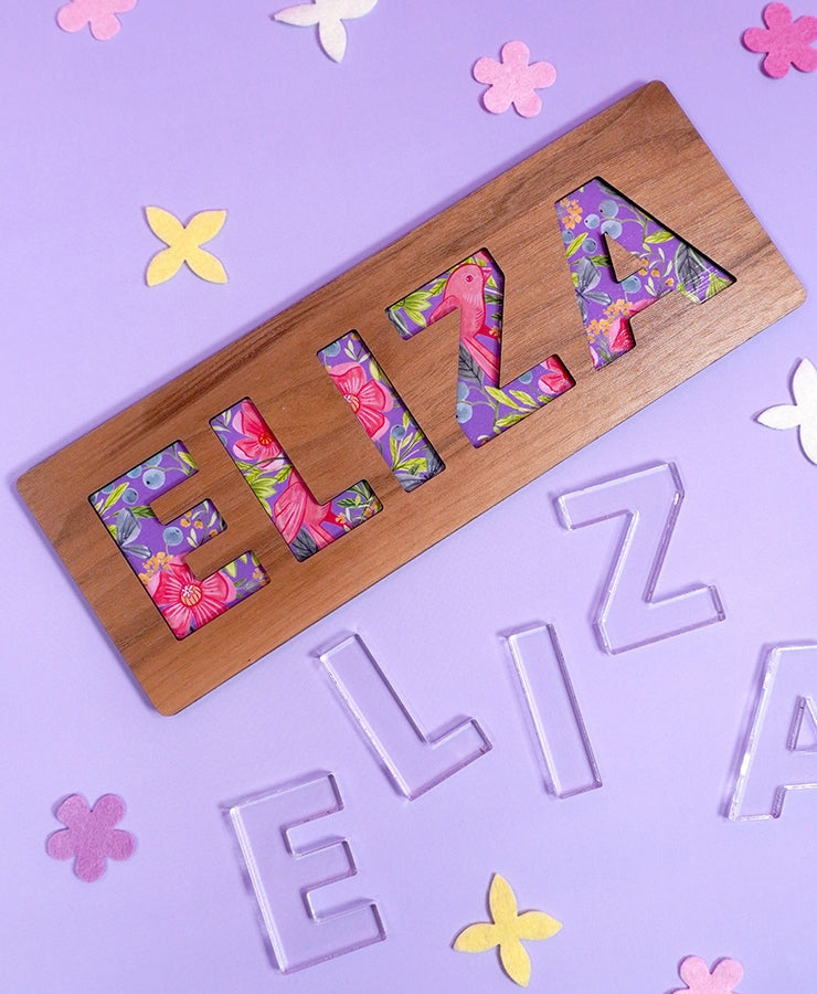Personalized Name Puzzle - ELIZA