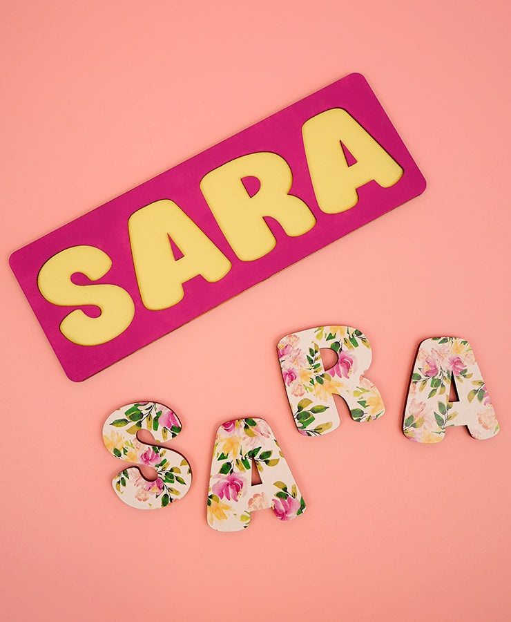 Personalized Name Puzzle - SARA
