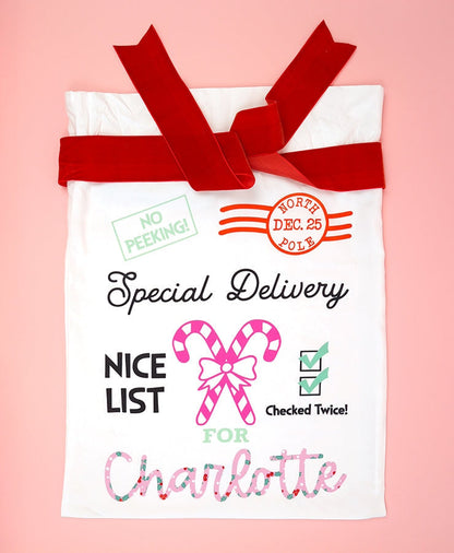 Personalized Santa Sack - CHARLOTTE