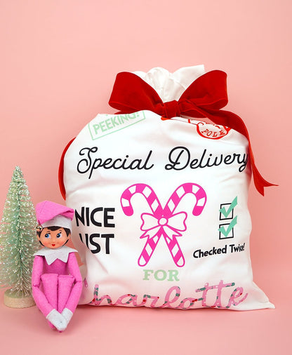 Personalized Santa Sack - CHARLOTTE