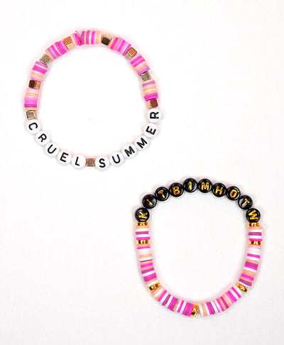 Swiftie Bracelets - Cruel Summer + Karma