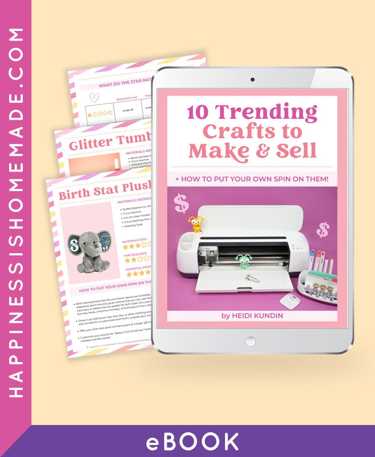 10 Trending Crafts to Make & Sell eBook