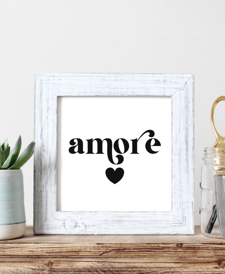 Amore SVG