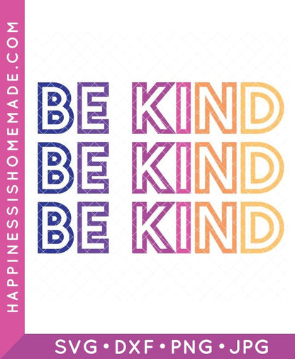 Be Kind SVG