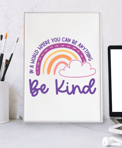 Be Kind World SVG