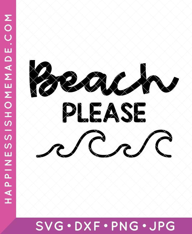 Beach Please SVG