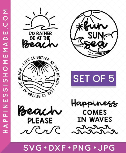 Beach SVG Bundle