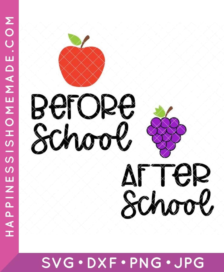 Before and After School SVG