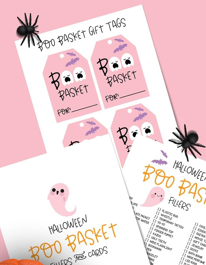Boo Basket Gift Tags & Filler Ideas – Happiness is Homemade