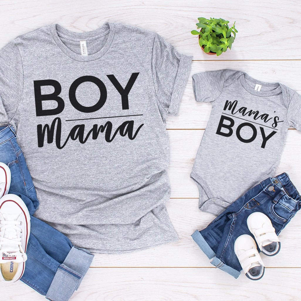 Boy Mama SVG Set