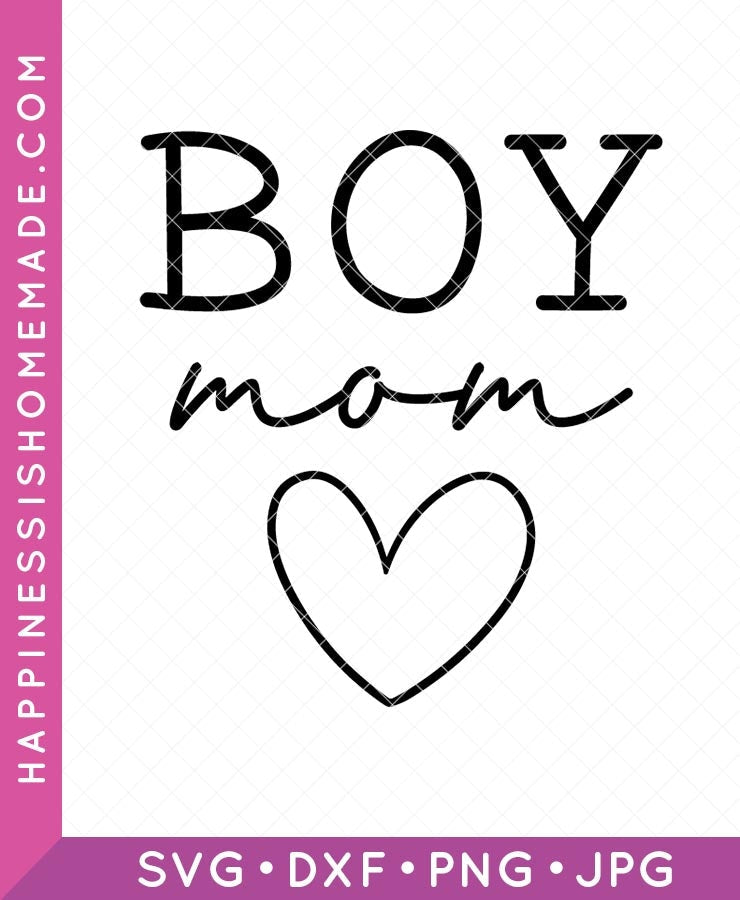 Boy Mom SVG