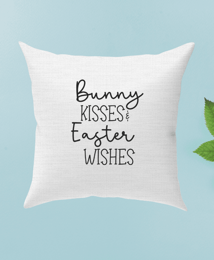 Bunny Kisses & Easter Wishes SVG
