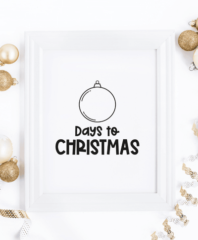 Christmas Countdown SVG Bundle