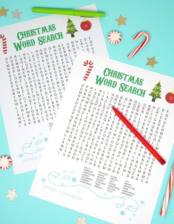 Christmas Word Search