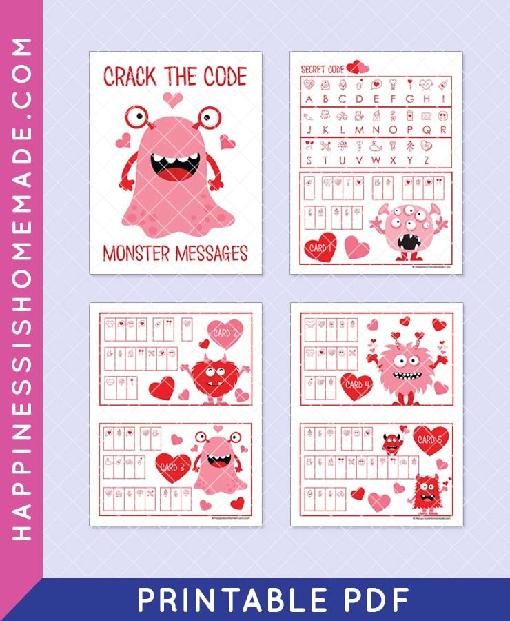 Crack The Code Valentine Game – Happiness is Homemade