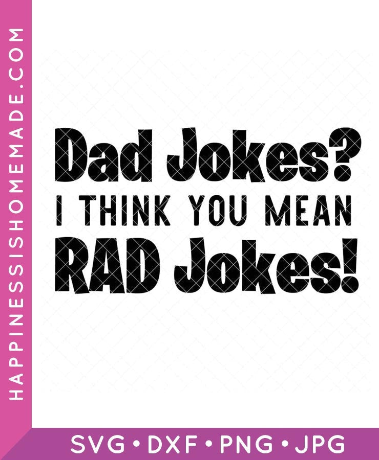 Dad Jokes SVG