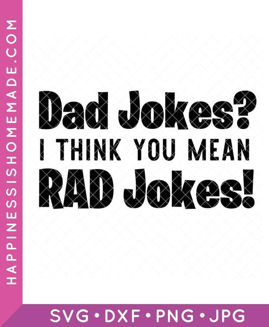 Dad Jokes SVG