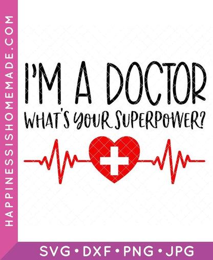 Doctor Superhero SVG