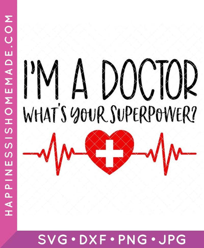 Doctor Superhero SVG
