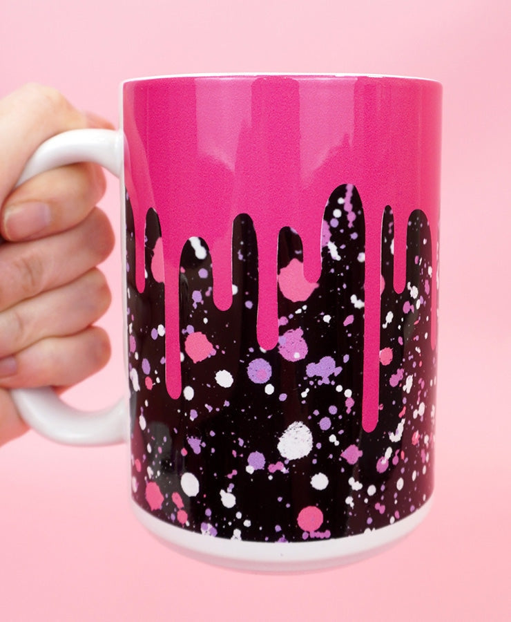 Drippy Mug Wrap SVG