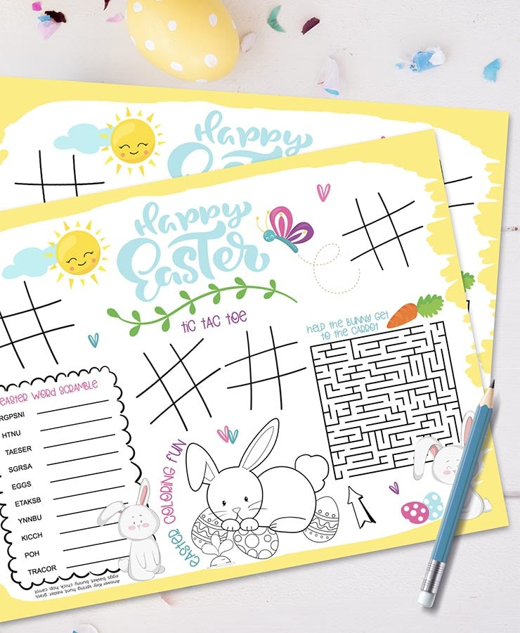 Easter Activity Placemat