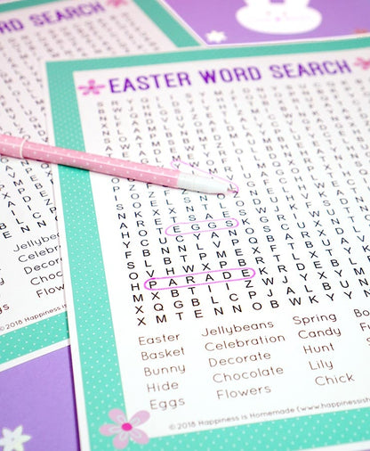 Easter Word Search