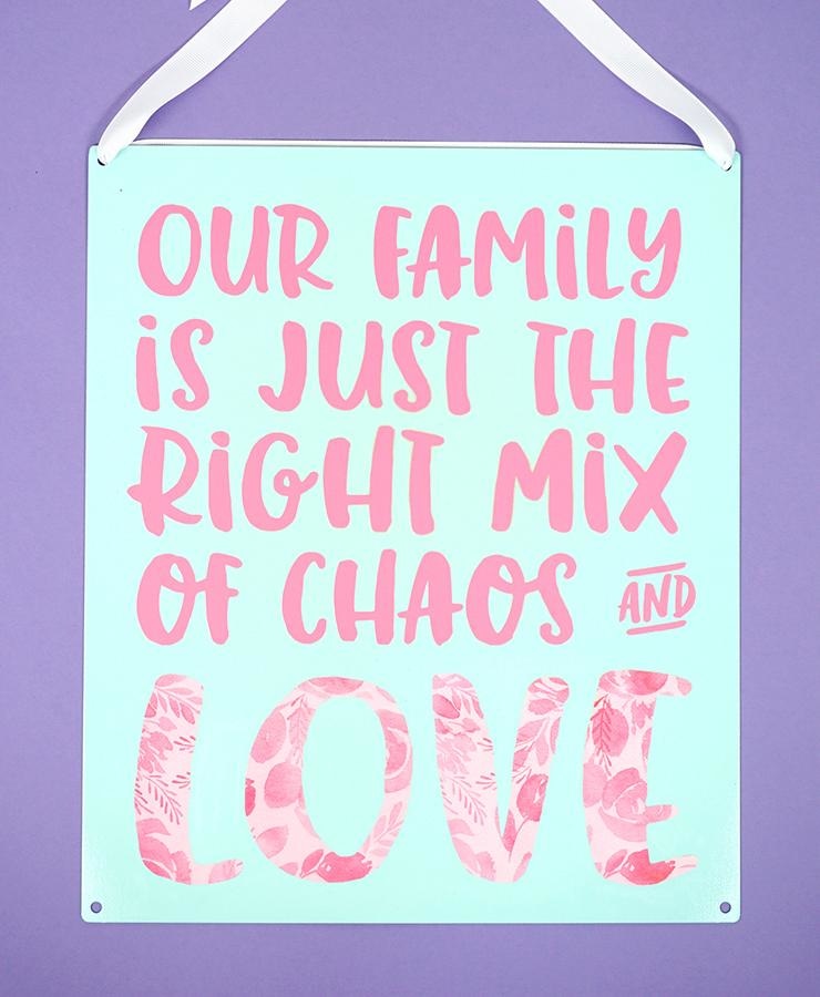 Family Chaos & Love Svg File