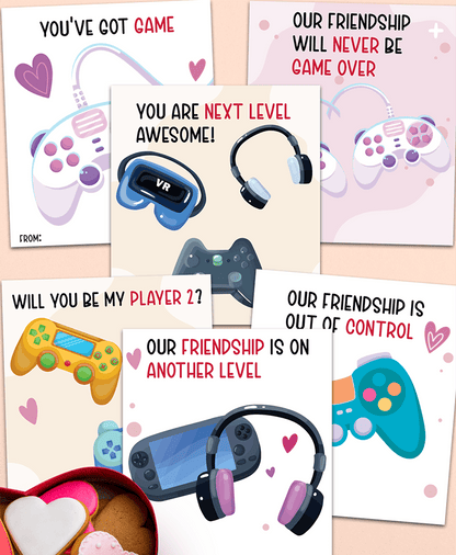 Gamer Valentine Cards