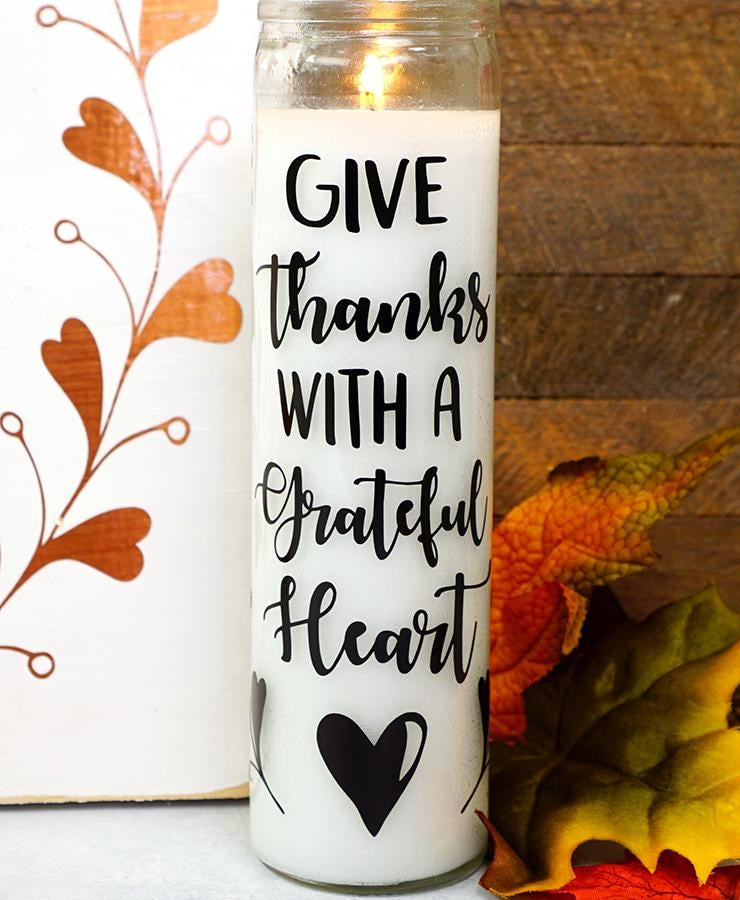 Give Thanks With A Grateful Heart Svg File