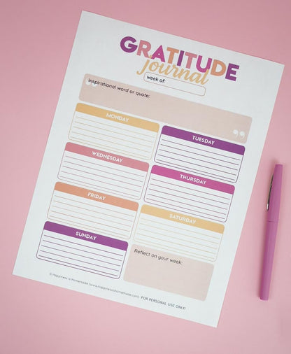 Gratitude Journal