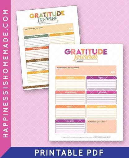 Gratitude Journal